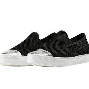 All Black Next Cool Sneak in Black/Silver - 39.5 - NWOB